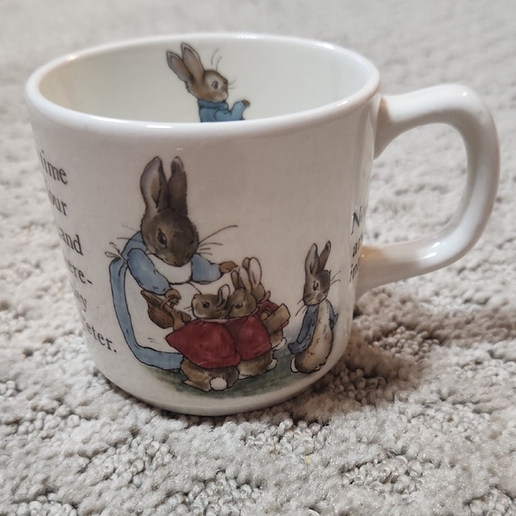 Peter Rabbit Easter Coloring Wedgwood | Dining | Wedgwood Beatrix Potter Peter Rabbit Mug | Poshmark